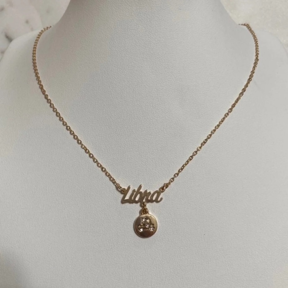Libra Zodiac Necklace